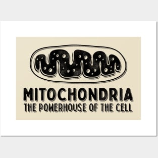 Mitochondria The Powerhouse Of The Cell Posters and Art